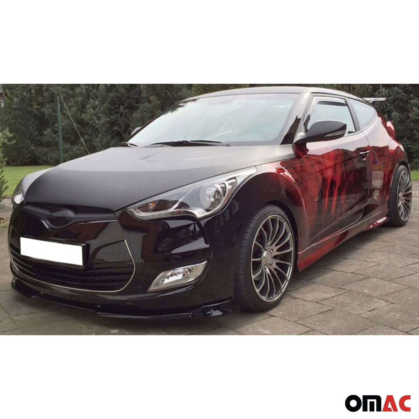 RDX Seitenschweller Kratzschutz für Hyundai Veloster 2011-2023 ABS