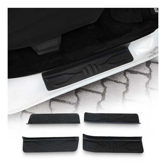Protecții prag uși pentru Dacia Lodgy 2012-2024 ABS Negru set 4 piese