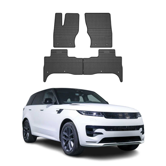 2013-2017 Land Rover Range Rover Sport Fußmatten Gummi Schwarz 4 tlg
