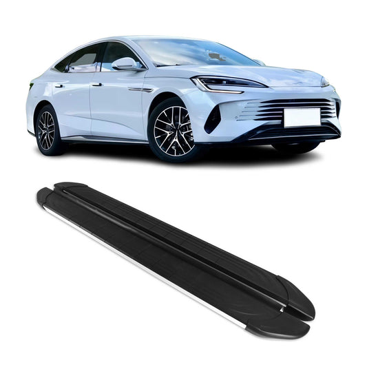 Praguri laterale BYD Seal 2023-2025, aluminiu, negru, argintiu