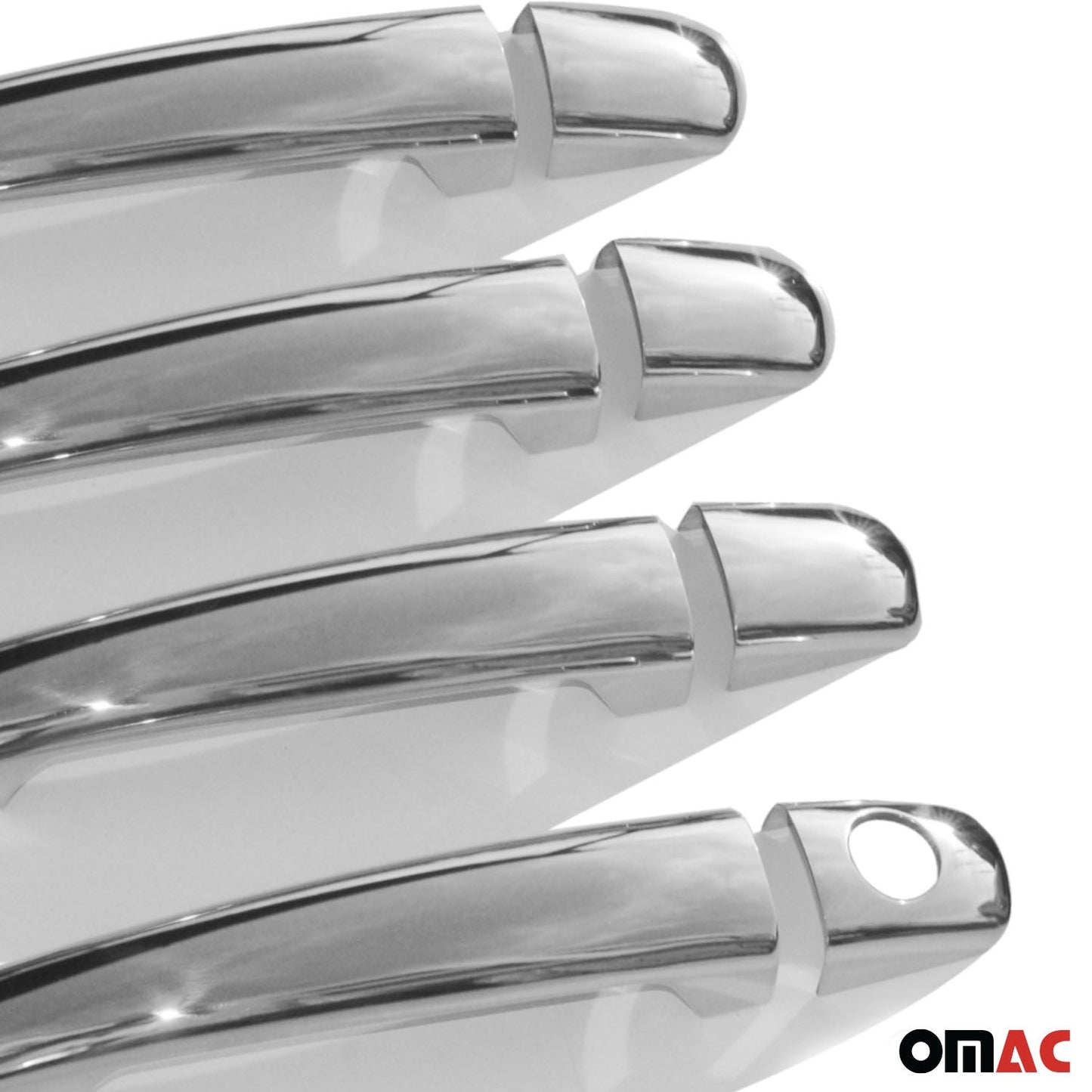 Capac mâner ușă, capace mânere ușă pentru Citroen C-Elysee 2012-2021 4 uși oțel inoxidabil 8x