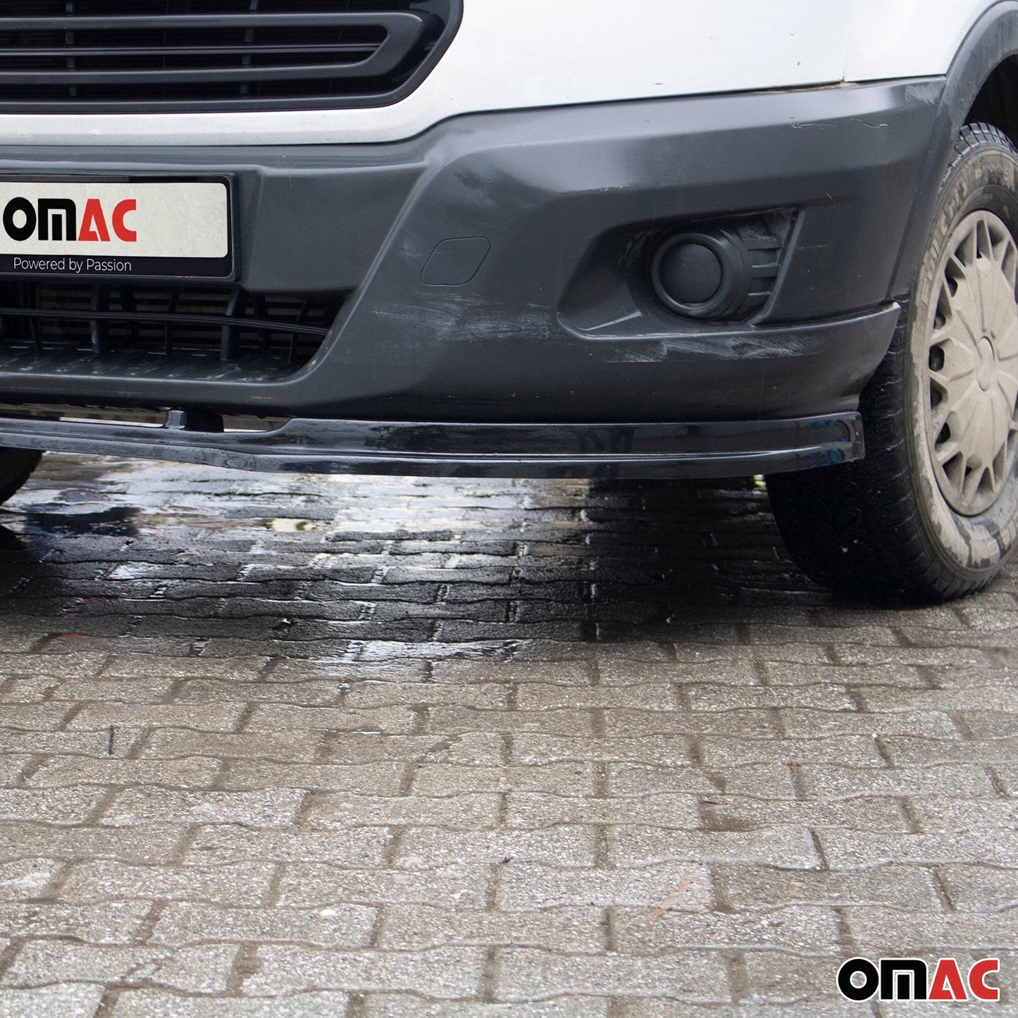 Frontspoiler Lippe Stoßstange Splitter für Ford Transit 2015-2019 ABS Schwarz