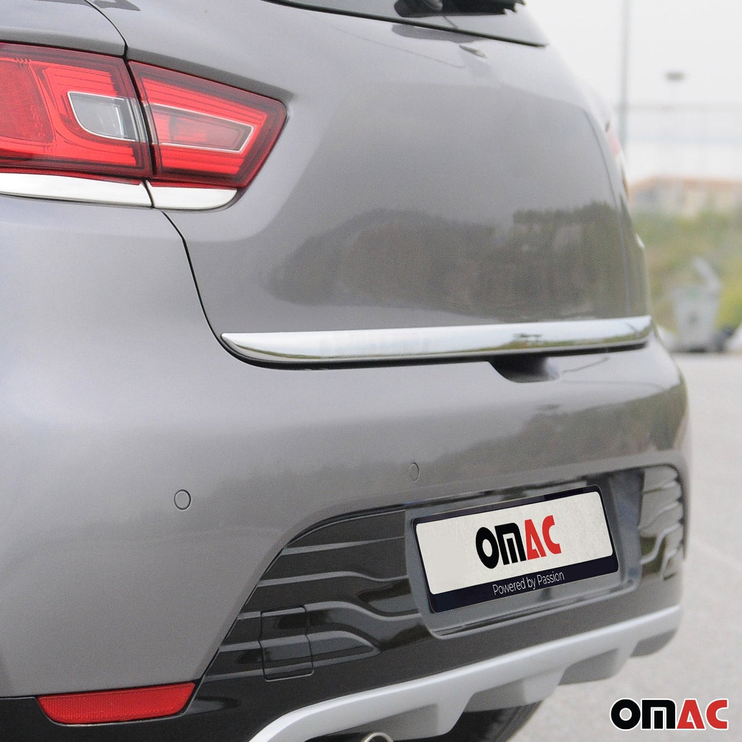 Kofferraumleiste Heckklappe Leiste für Renault Clio 2012-2019 Edelstahl Chrom