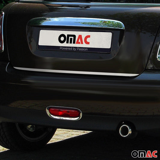 Bandă decorativă portbagaj, bandă decorativă spate pentru Mini Cooper R56 R57 R58 R59, crom periat