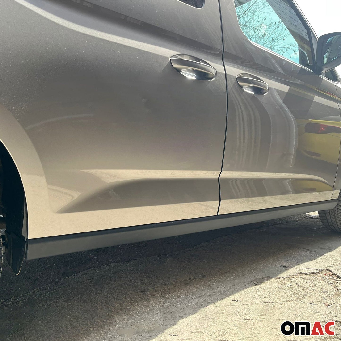 Seitenschweller Side Skirts für VW Caddy 5 2021-2025 Kunststoff L1 Schwarz 2 tlg