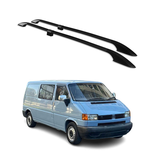 Aluminium Dachreling Relingträger für VW Transporter T4 1990-2003 L2 Schwarz