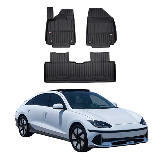 Covorașe auto Hyundai Ioniq 6 2022-2025 TPE Negru set 3 piese