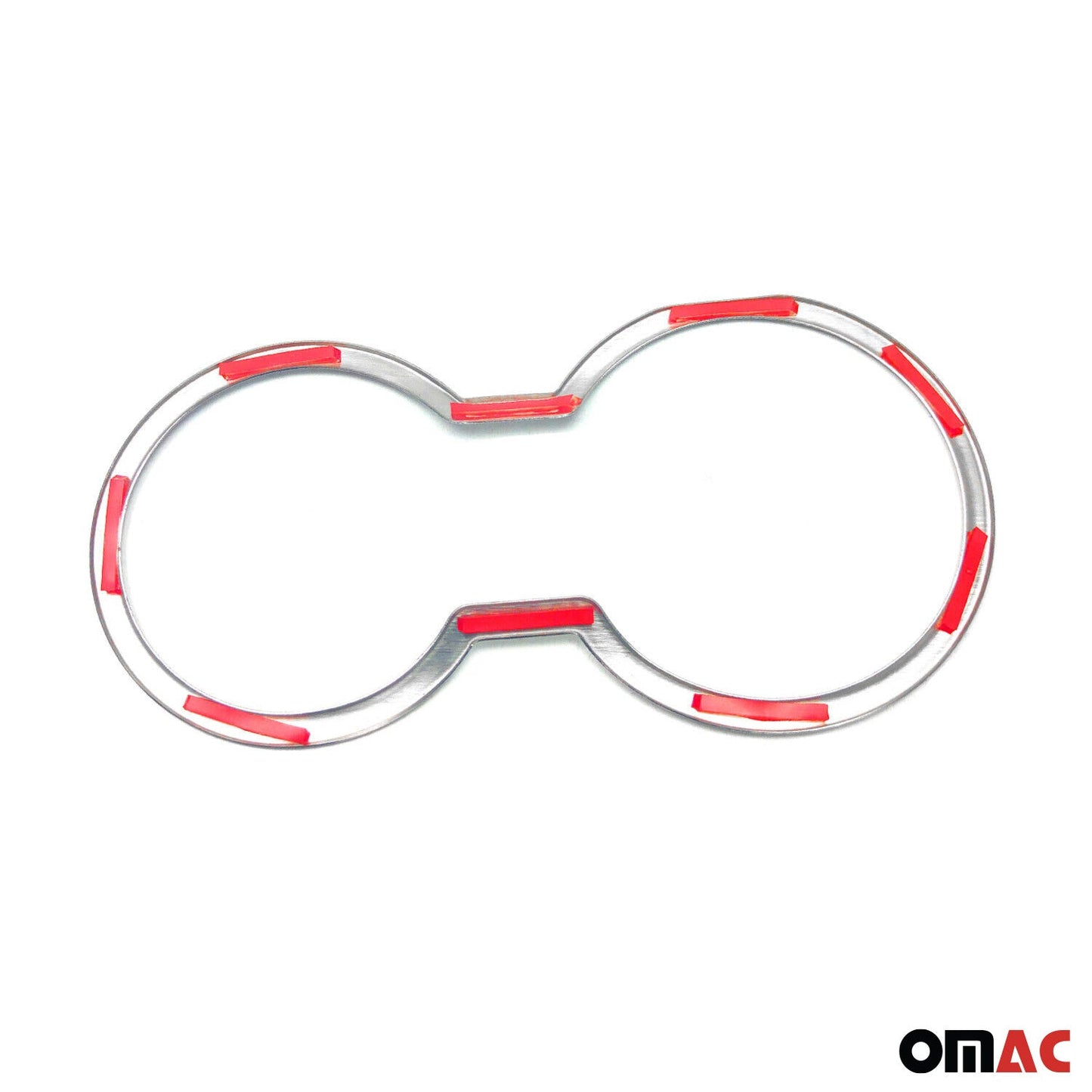 Cadru suport băutură/suport pahar pentru Kia Sportage 2010-2015, oțel inoxidabil cromat, 1 bucată