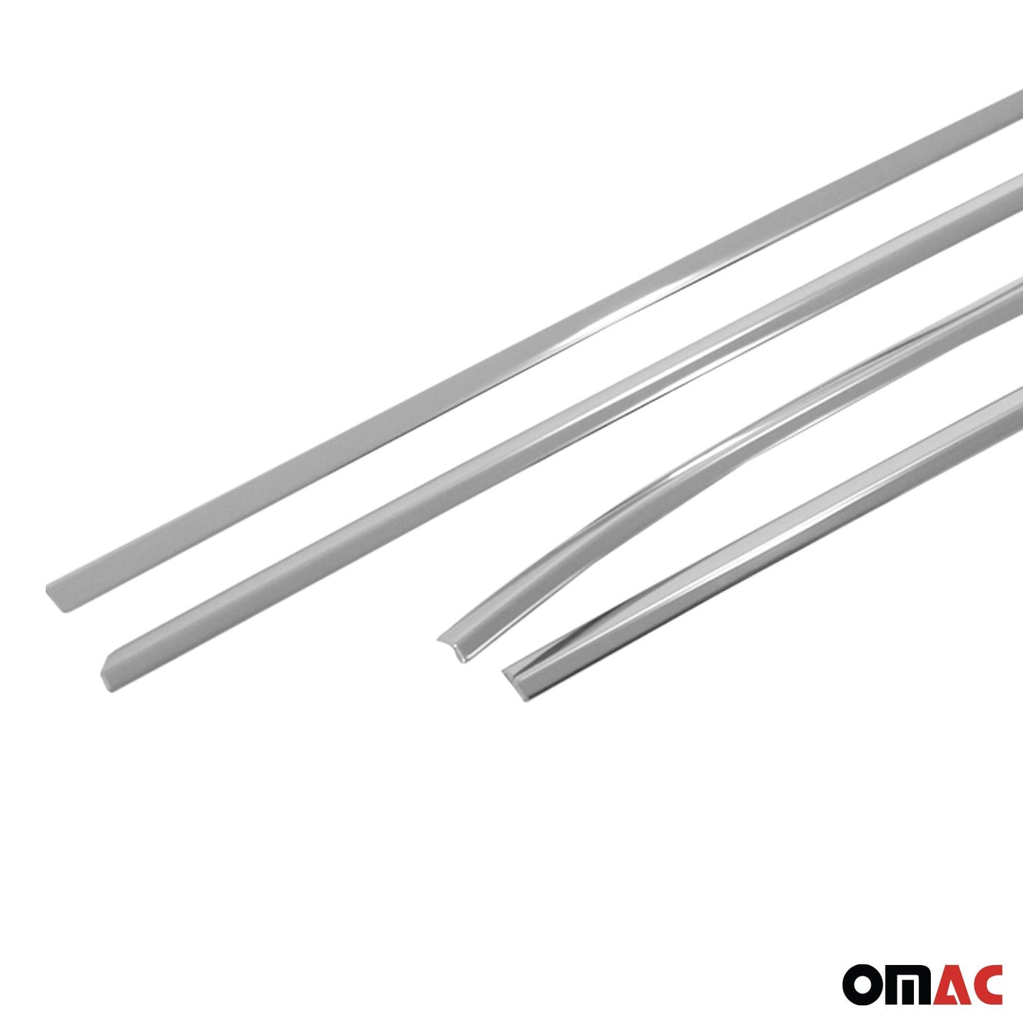 Fensterleisten Zierleisten für Renault Captur 2020-2025 Edelstahl Chrom 8tlg