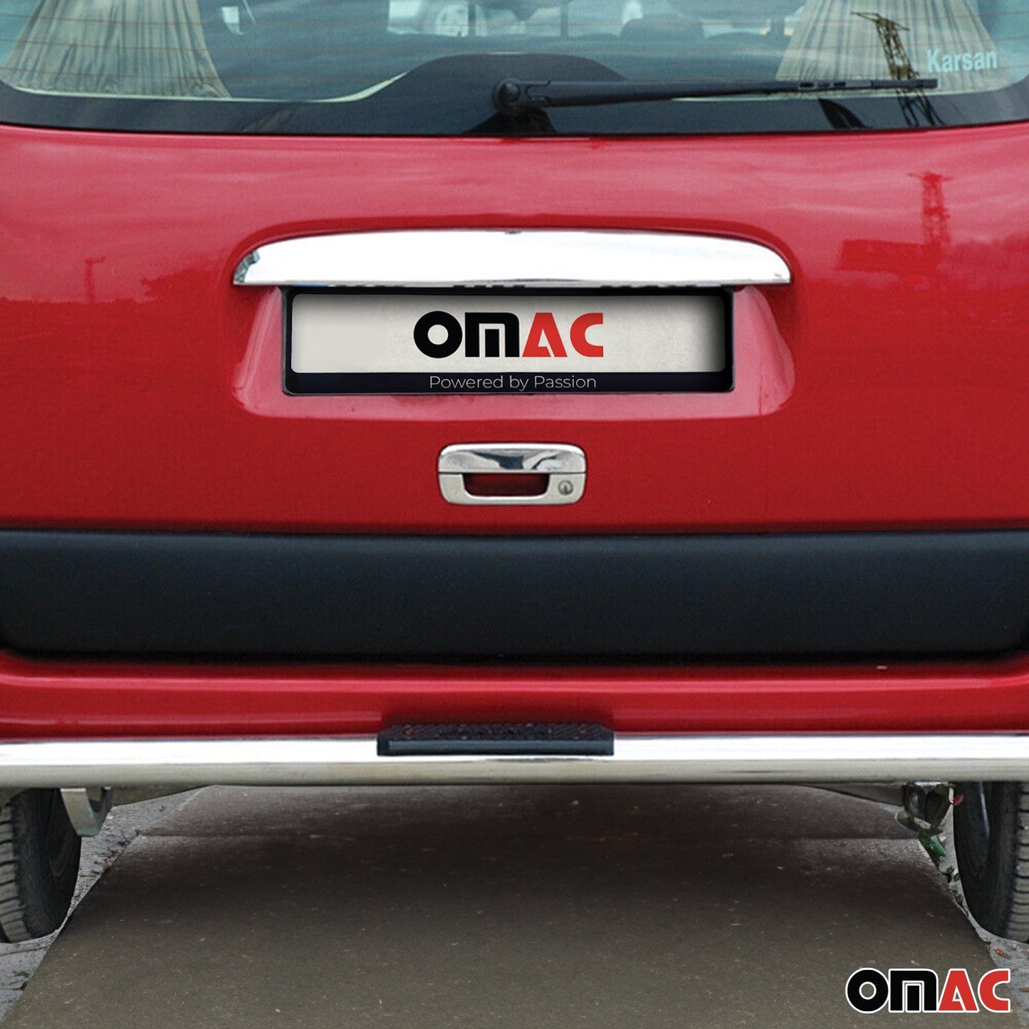 Mâner deschizător portbagaj pentru Peugeot Partner 2004-2008, oțel inoxidabil, cromat