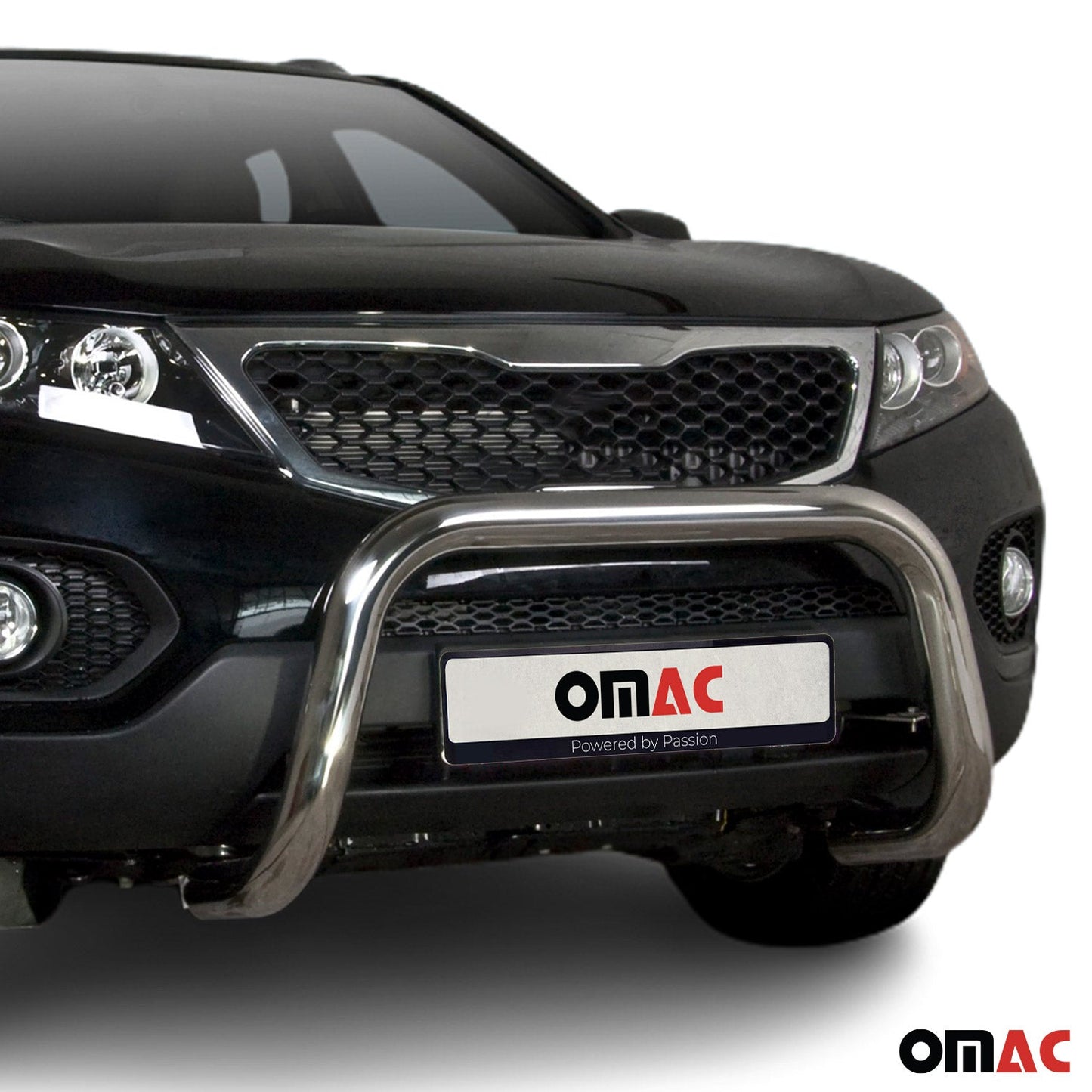 Bară de protecție față pentru Kia Sorento 2010-2012 cu ABE (omologare de tip germană) protecție argintie împotriva impactului