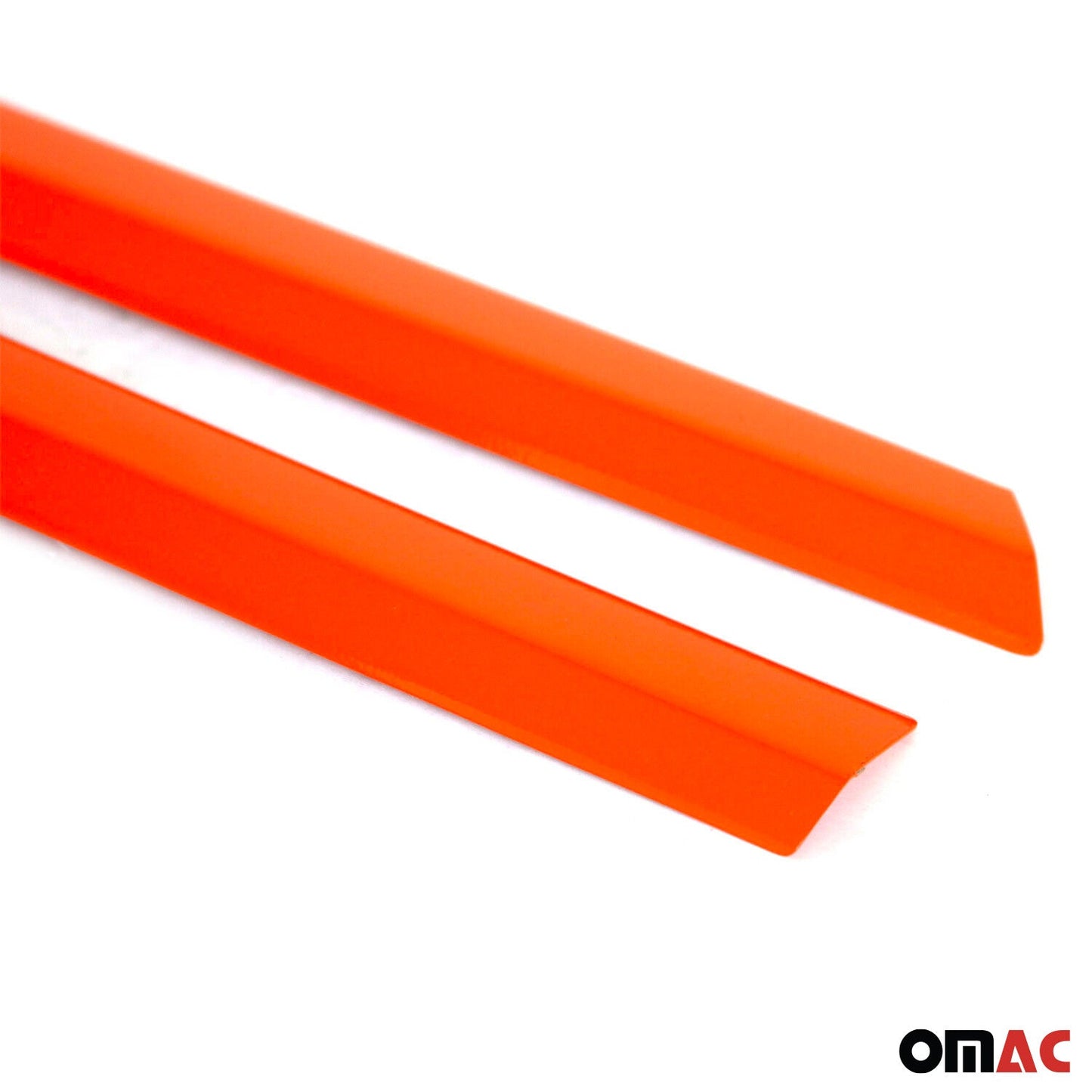 Benzi decorative grilă auto pentru VW T6 Highline 2015-2019, oțel inoxidabil, portocaliu