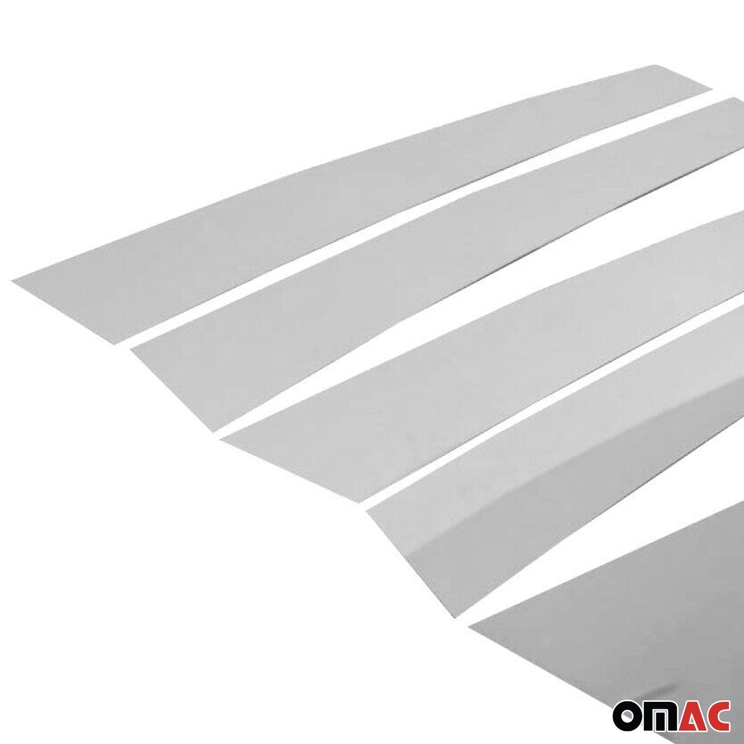 B-Säule Türsäulen Verkleidung für Jeep Compass 2016-2025 Edelstahl Silber 6tlg