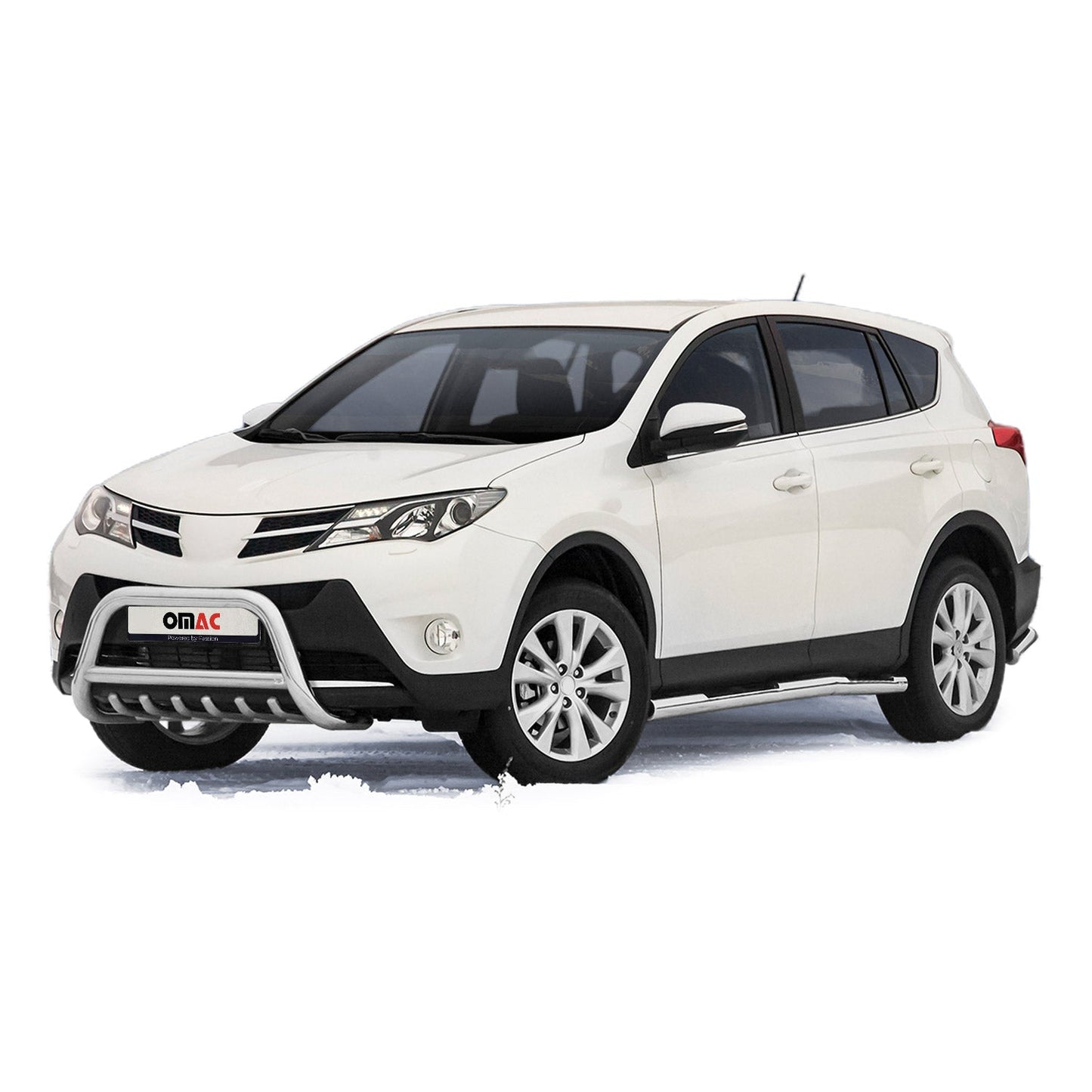 Bară de protecție față pentru Toyota RAV4 2013-2015 cu ABE (omologare de tip germană) Oțel Argintiu