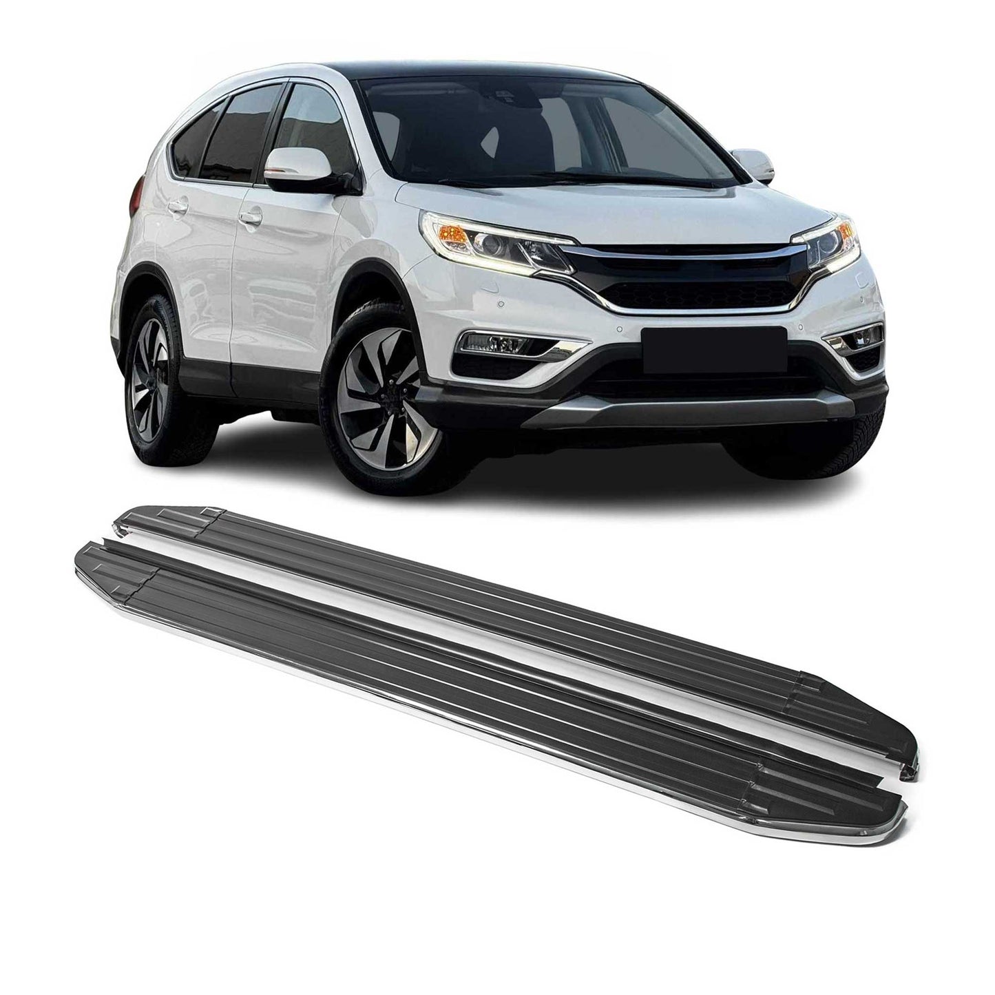 Trittbretter Seitenschweller für Honda CR-V 2012-2016 ABE Alu