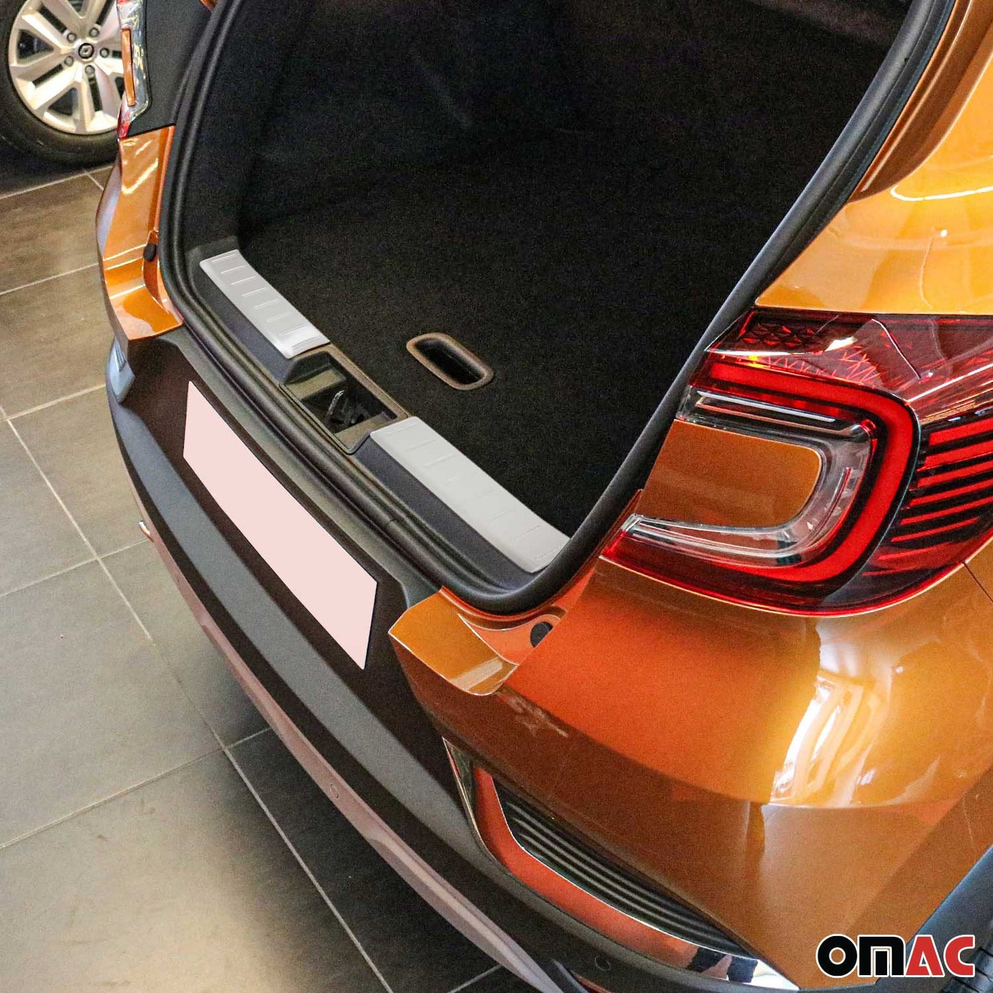 Protecție prag bară de protecție interioară pentru Renault Captur 2020-2025, oțel inoxidabil, set 2 piese