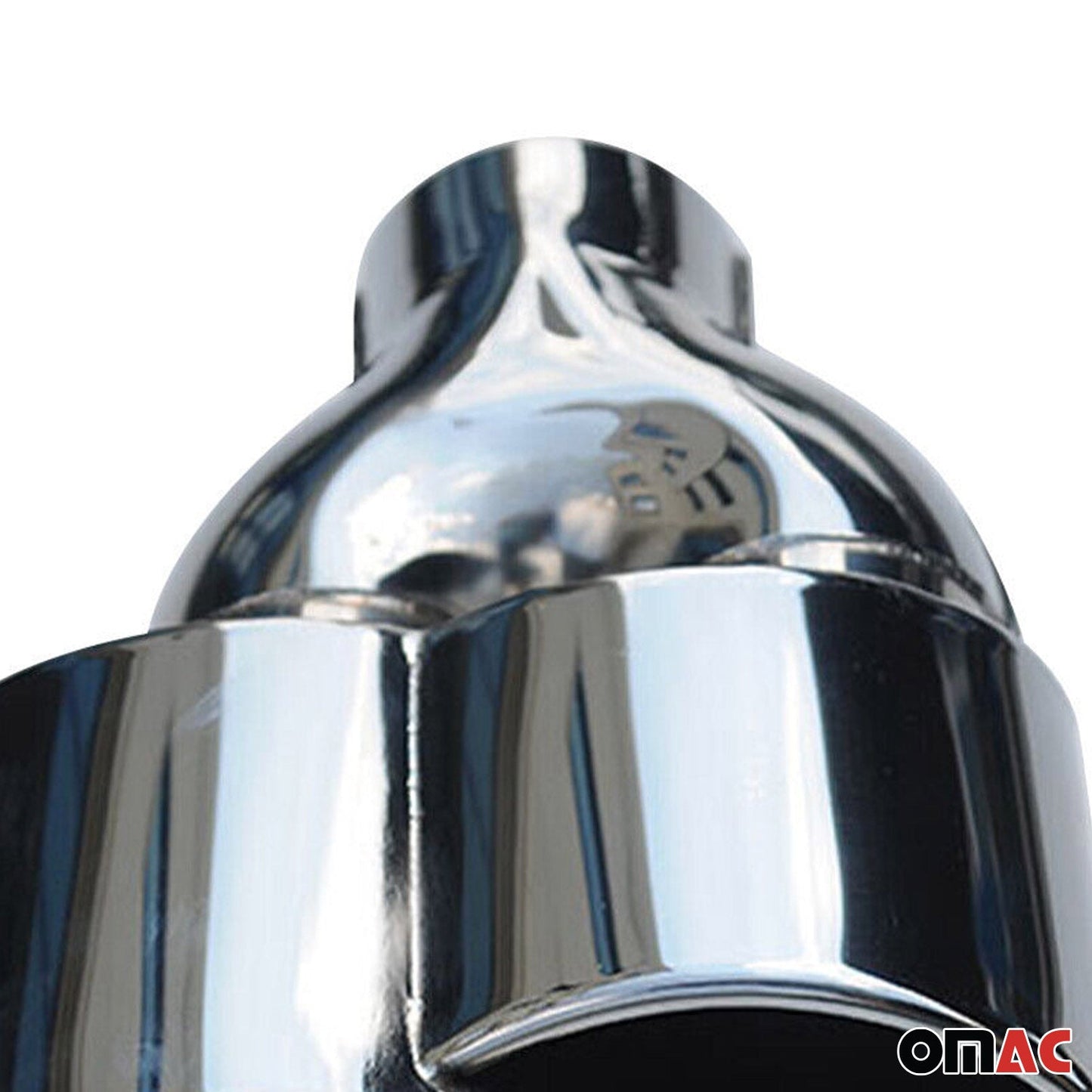 Auspuffblende Endrohr für Porsche 911 Edelstahl Chrom 1tlg