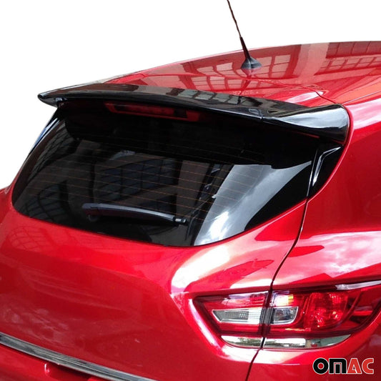 Heckspoiler Dachspoiler für Renault Clio 2012-2019 Schrägheck Grundiert ABS