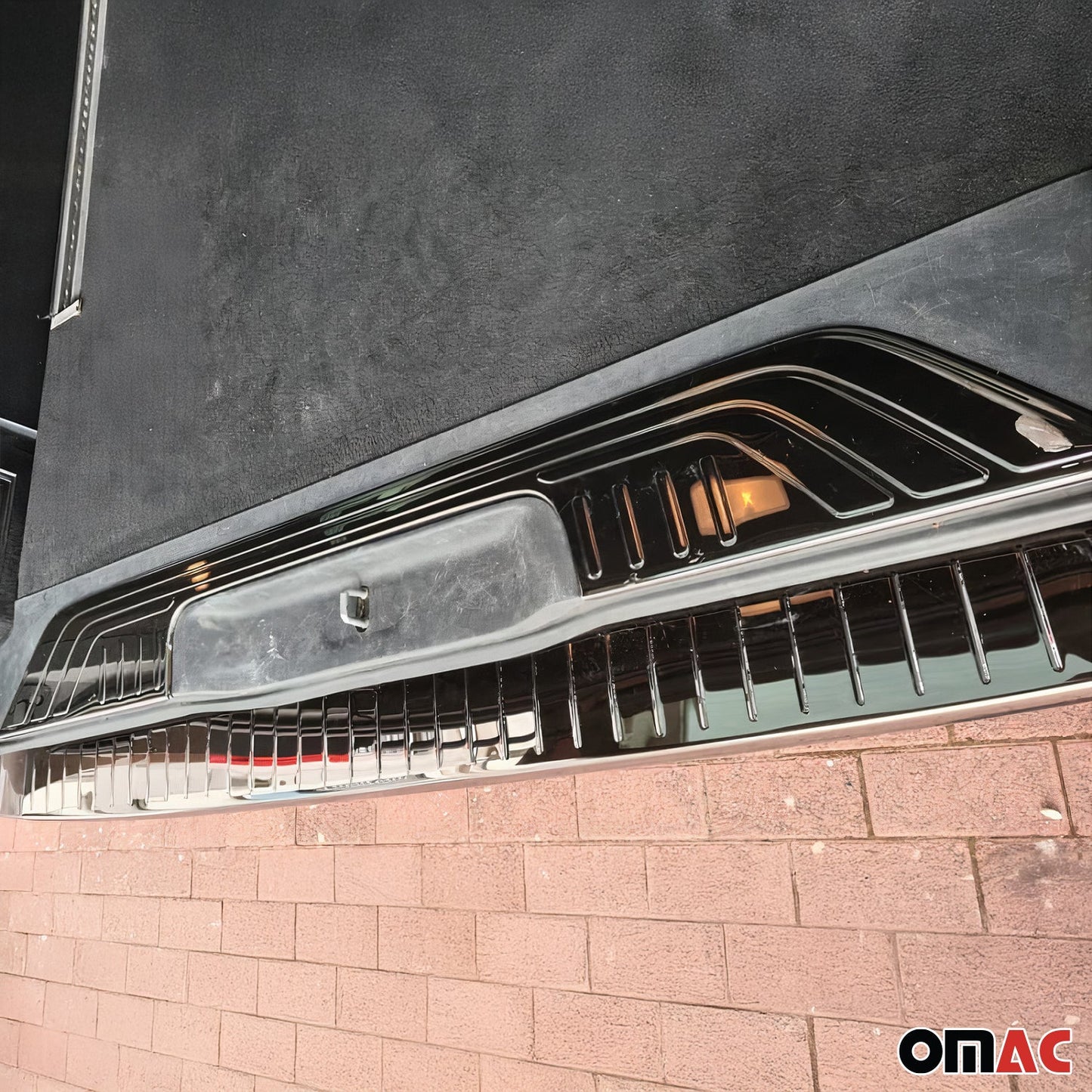 Protecție prag bară de protecție interioară pentru Mercedes Vito W447 2014-2025, crom închis