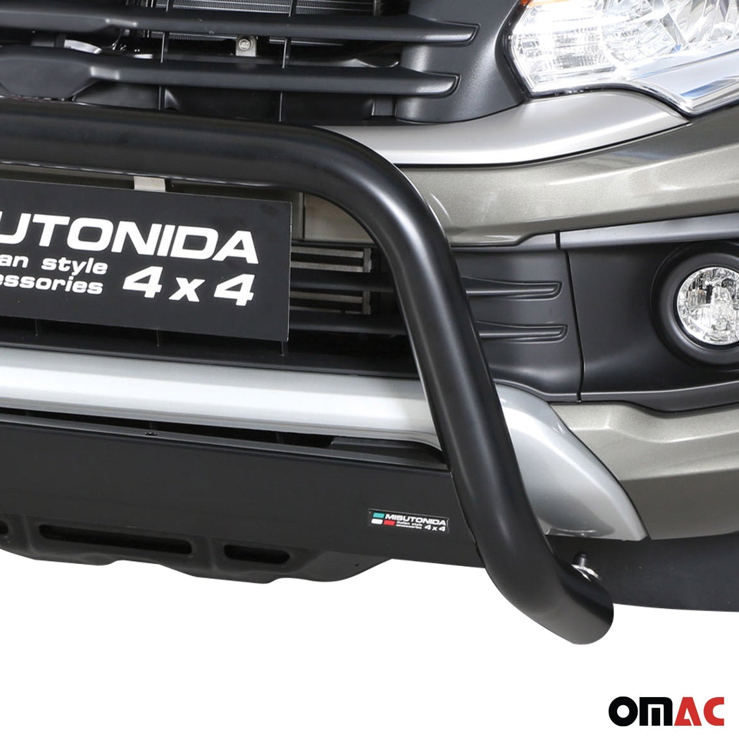 Frontbügel Frontschutzbügel für Fiat Fullback 2016-2019 ø63mm Stahl Schwarz