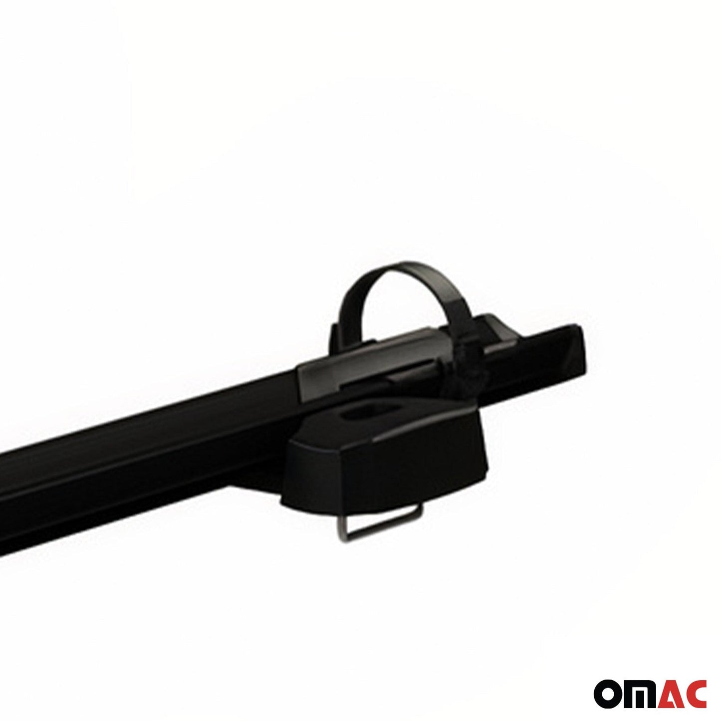 2x Fahrradträger Dachfahrradträger bis 17kg Aluminium Schwarz Fahrradhalter