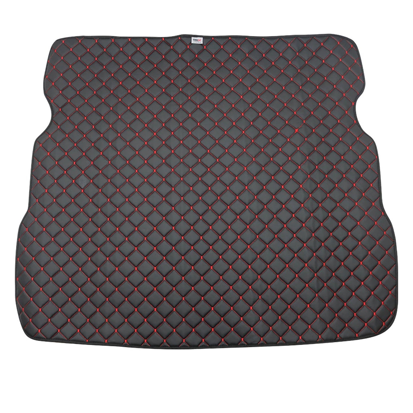 Covoraș portbagaj din piele PU pentru Dacia Duster 2010-2018, negru/roșu