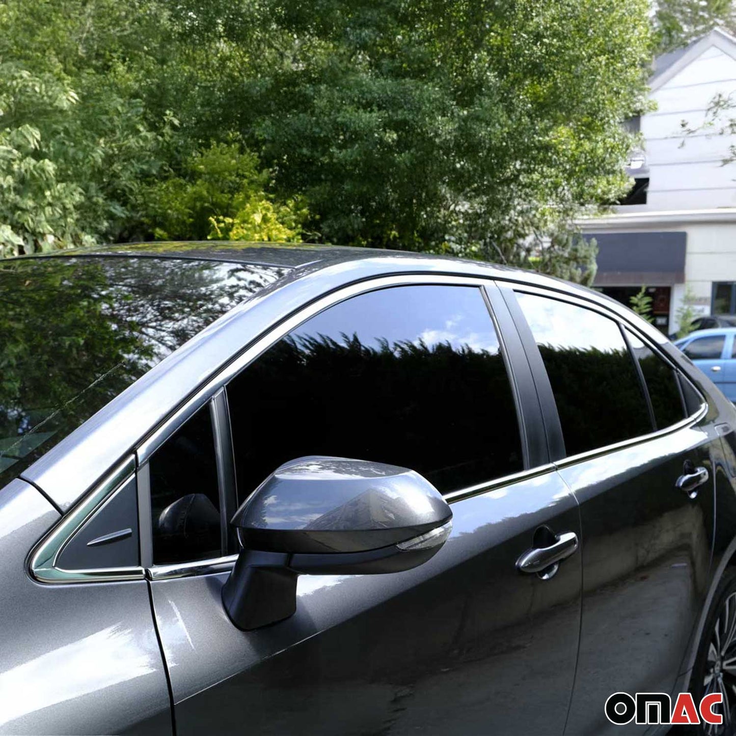 Fensterleisten Zierleisten für Toyota Corolla Limo 2019-25 Edelstahl Chrom 8tlg