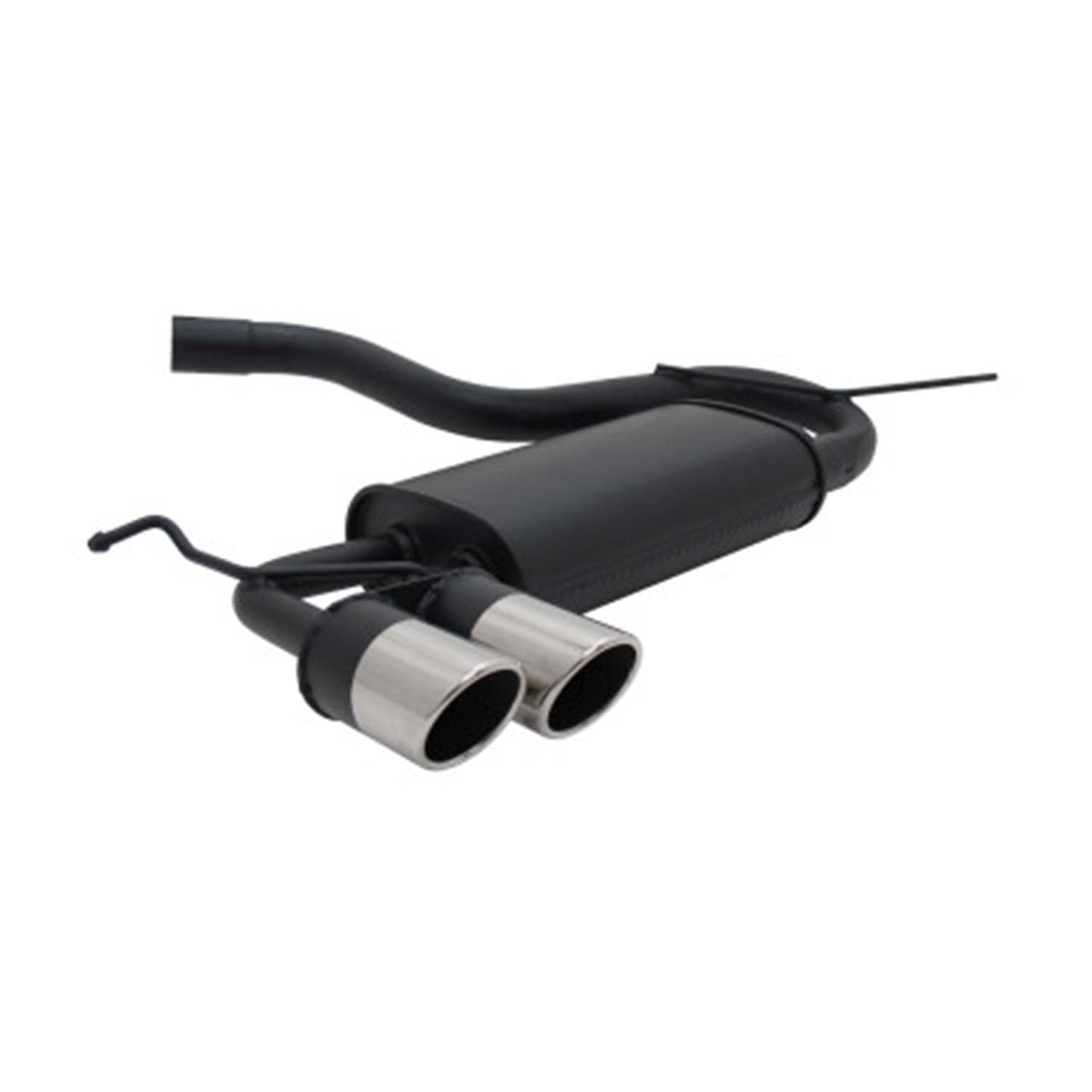 Novus Sportauspuff für Audi A3 VW Golf 5 VW Golf 6 VW Scirocco 2x76mm SR-Design