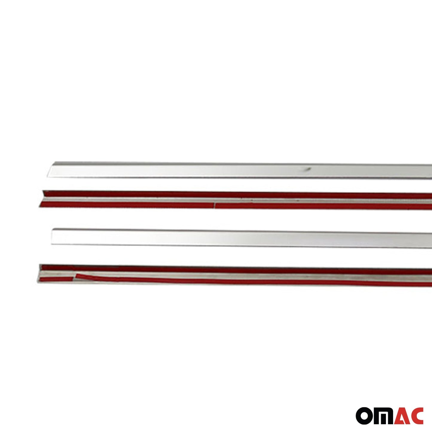 Benzi decorative pentru geamuri pentru Land Rover Freelander 2007-2011, oțel inoxidabil, set 4 piese