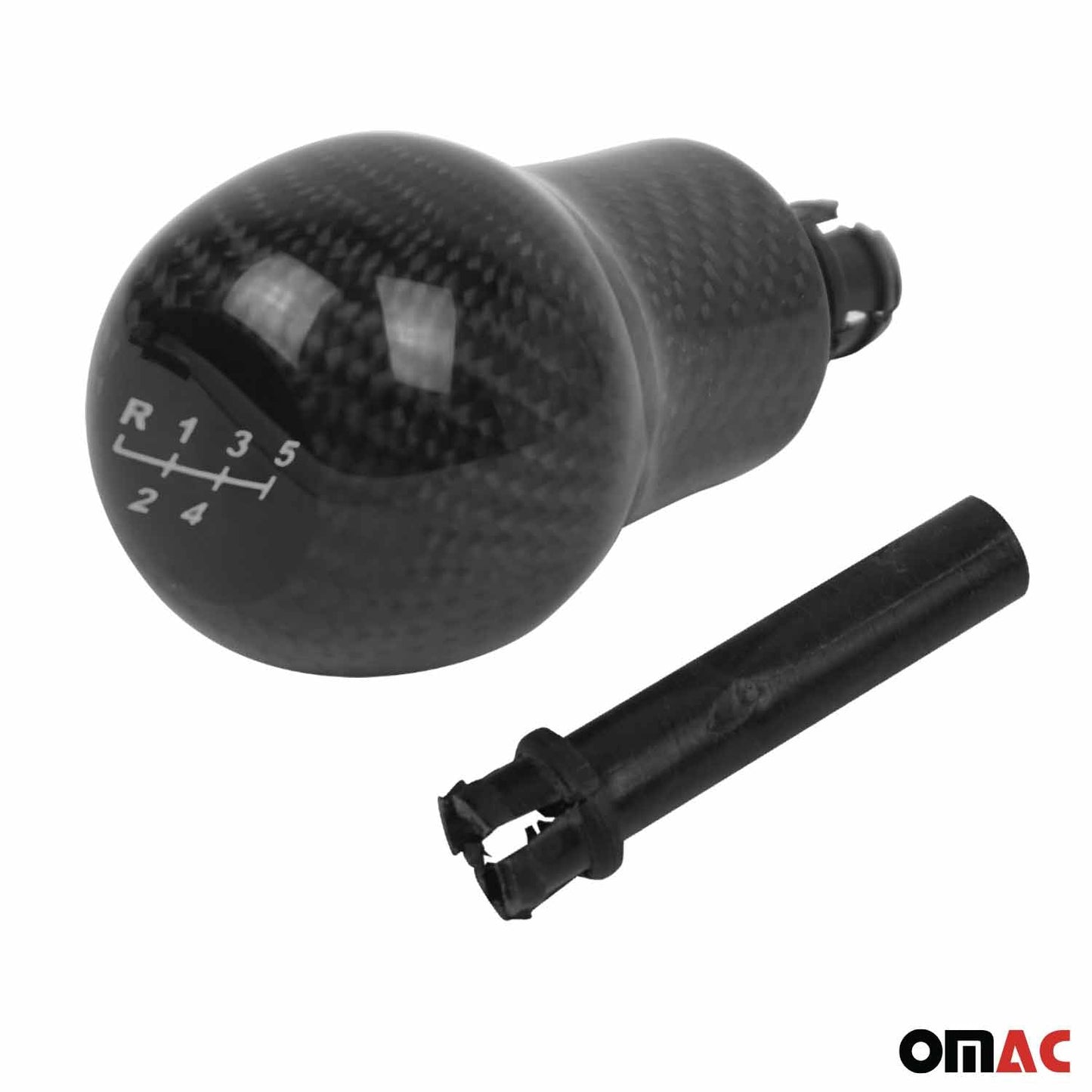 Schaltknauf Schalthebel für VW Caddy Touran 2003-2015 5-Gang Carbon