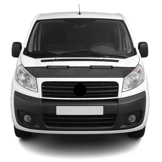 Haubenbra Steinschlagschutz Bonnet Bra für Fiat Scudo 2012-2016 Kariert Halb