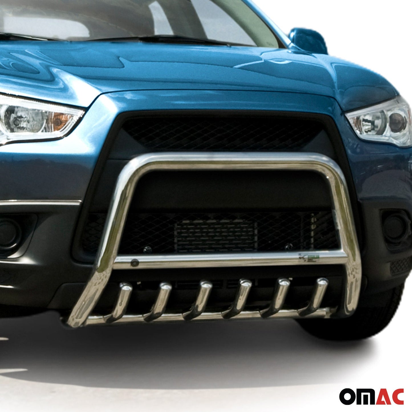 Bară de protecție/buton față pentru Mitsubishi ASX 2010-2013 cu ABE (omologare de tip germană) Oțel Argintiu