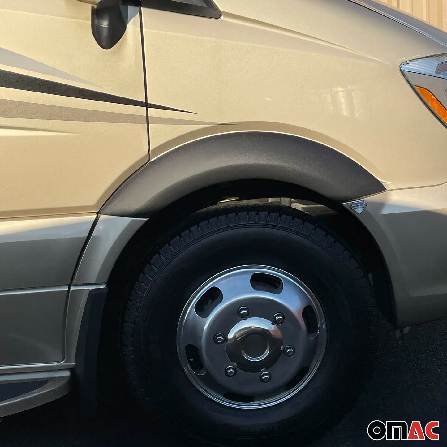 Radläufe Kotflügel Verbreiterung für Mercedes Sprinter W906 2014-2018 ABS 2tlg