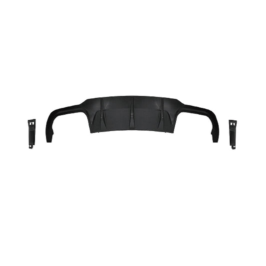 2011-2014 Mercedes C Klasse W204 Heckspoiler Lippe Stoßstange Splitter Schwarz 3tlg