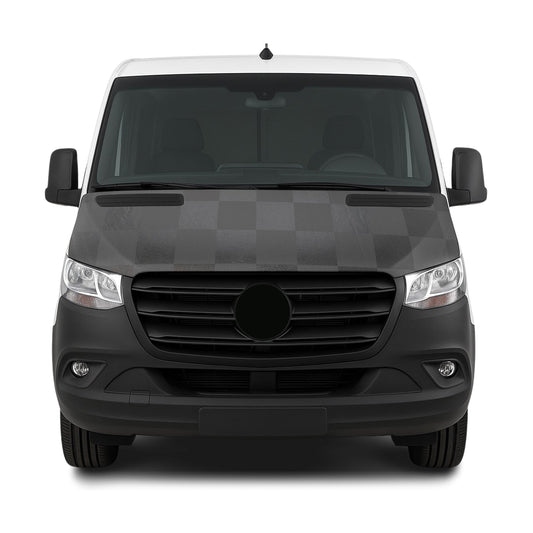Protecție capotă auto Mercedes Sprinter 2013-2018 în carouri