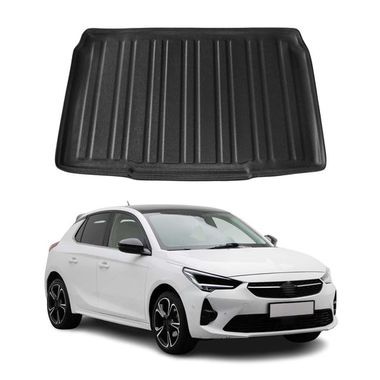 Kofferraumwanne Laderaumwanne für Opel Corsa F 2020-2025 Gummi TPE Schwarz