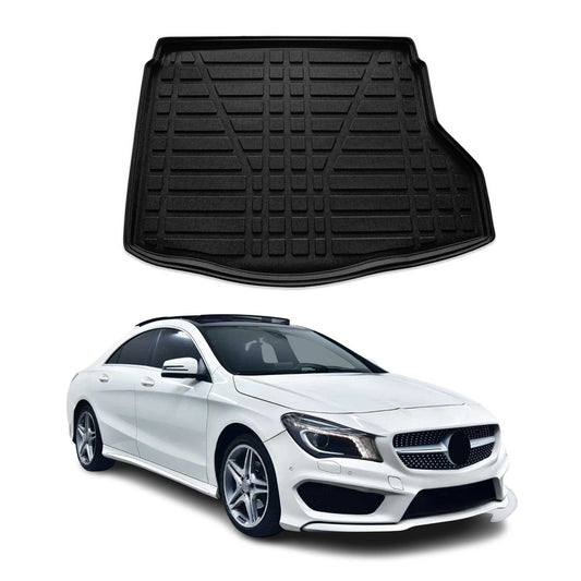Protecție portbagaj/cargo pentru Mercedes CLA Coupe 2012-2025, cauciuc, negru