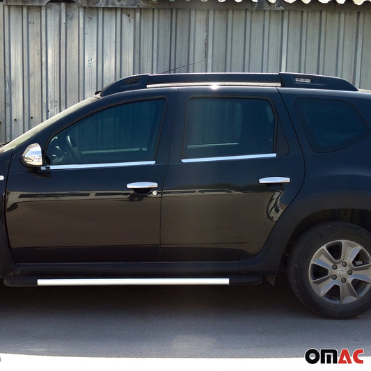 Türgriff Blende Türgriffkappen für Dacia Duster 2010-2018 Edelstahl Silber 4tlg