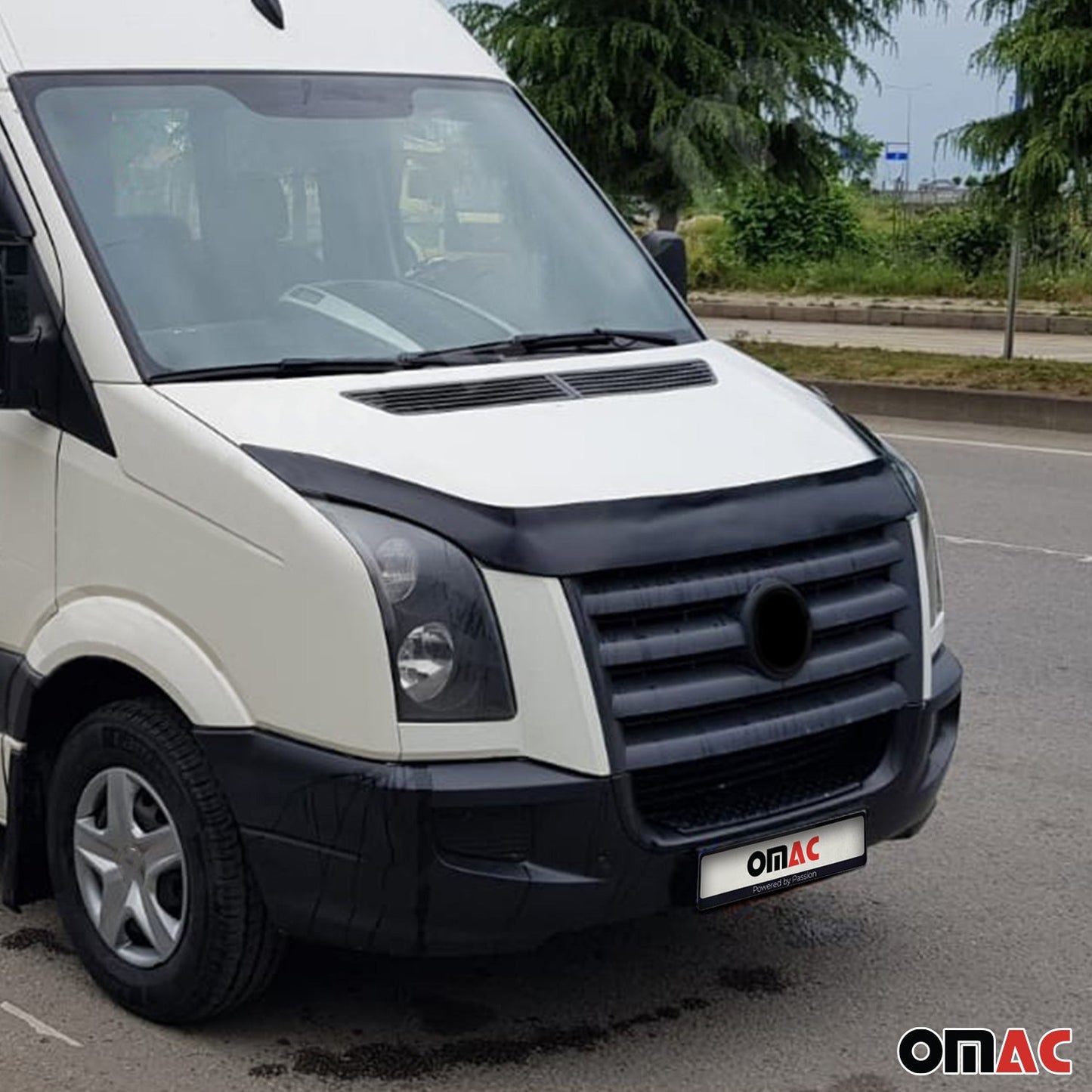 Deflector capotă pentru VW Crafter 2006-2012, protecție împotriva insectelor și a ciobiturilor de pietre