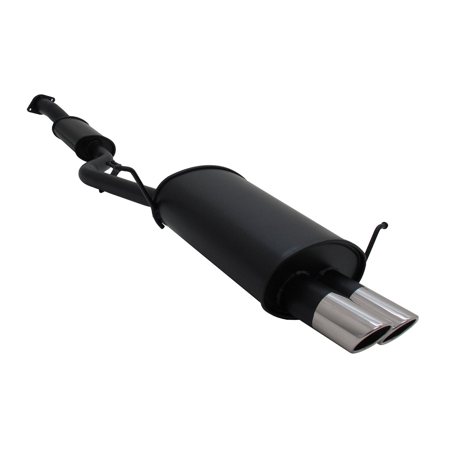 Novus Sportauspuff für BMW E36 Compact 318Ti 2x76mm SR-Design  mit ABE