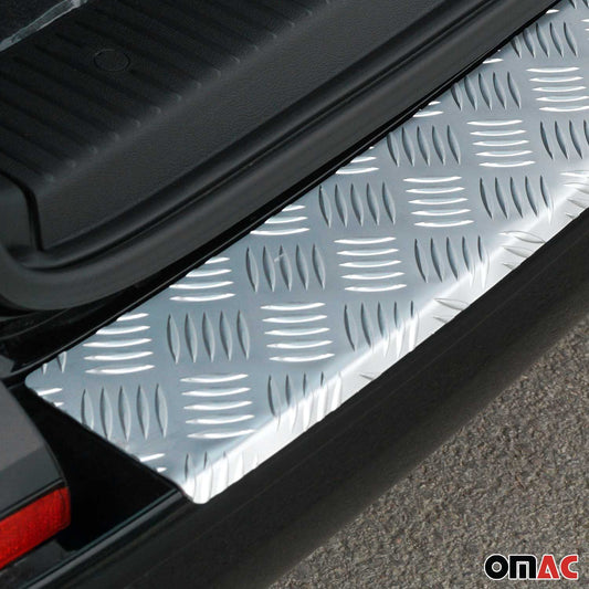 Protecție prag bară portieră dublă, aluminiu, argintiu, VW T6 T6.1 Transporter 2015-2024