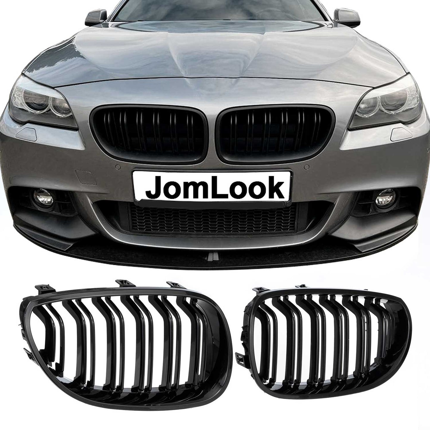 Grilă radiator JOM pentru BMW Seria 5 E60 Sedan 2003-2010 Negru 1 bucată