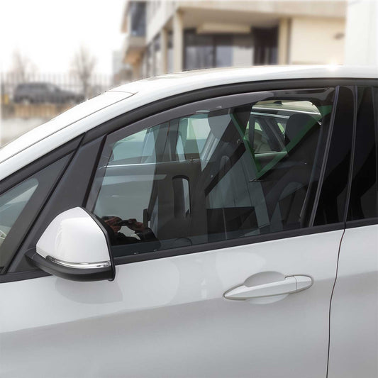 Windabweiser Regenabweiser für BMW 2 Active Tourer F45 2014-2021 Dunkel 2tlg