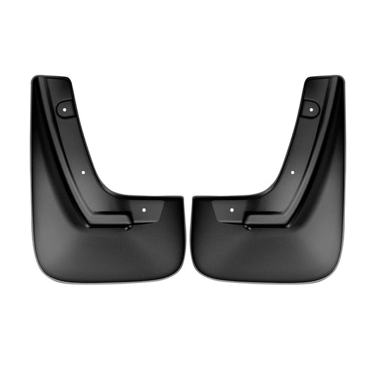 Apărători de noroi/aripi spate pentru Chevrolet Aveo 2012-2020 Sedan, ABS, negru, 2x