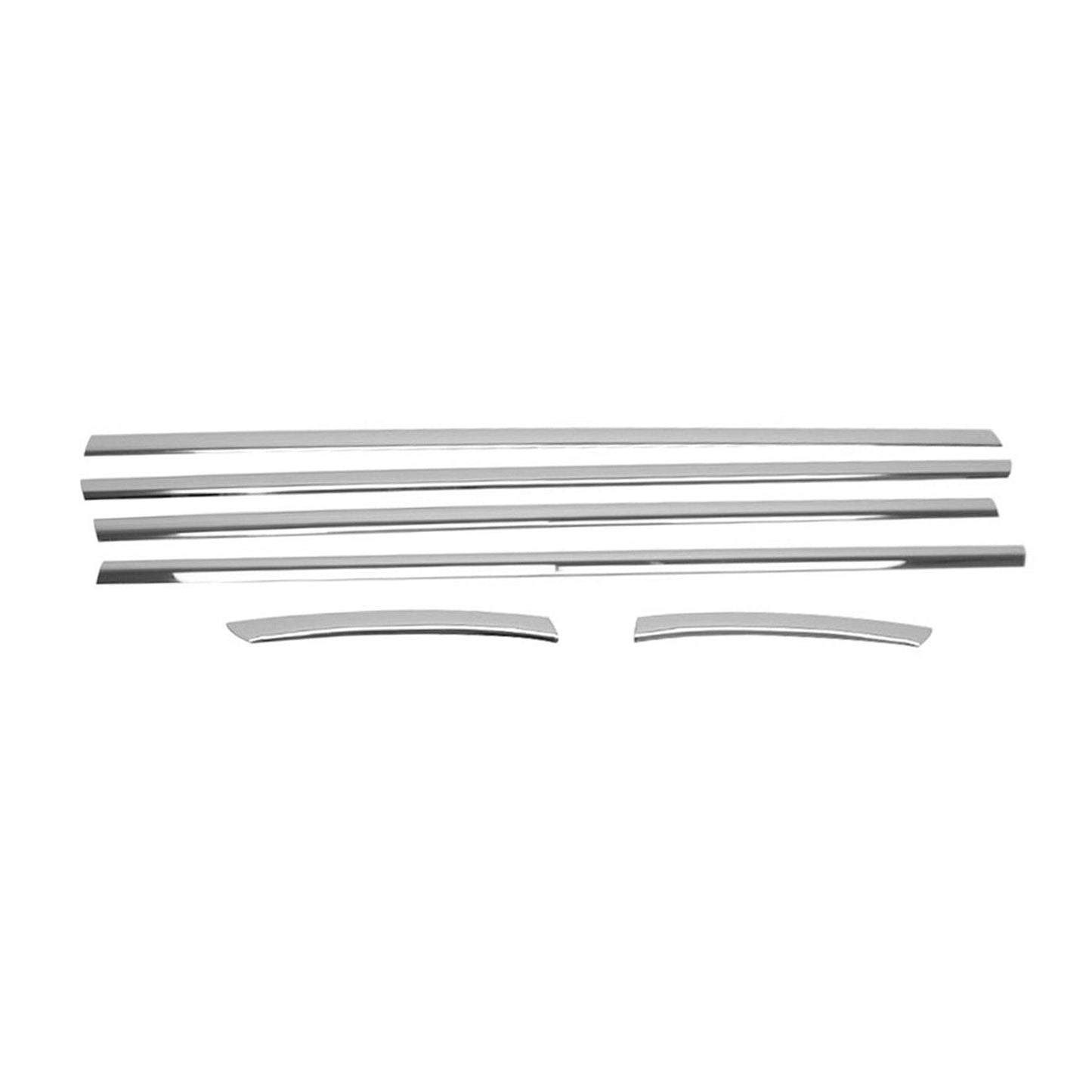 Benzi decorative geamuri pentru Ford Mondeo mk4 Limuzină/Estate 2007-14, cromate, set 6 piese