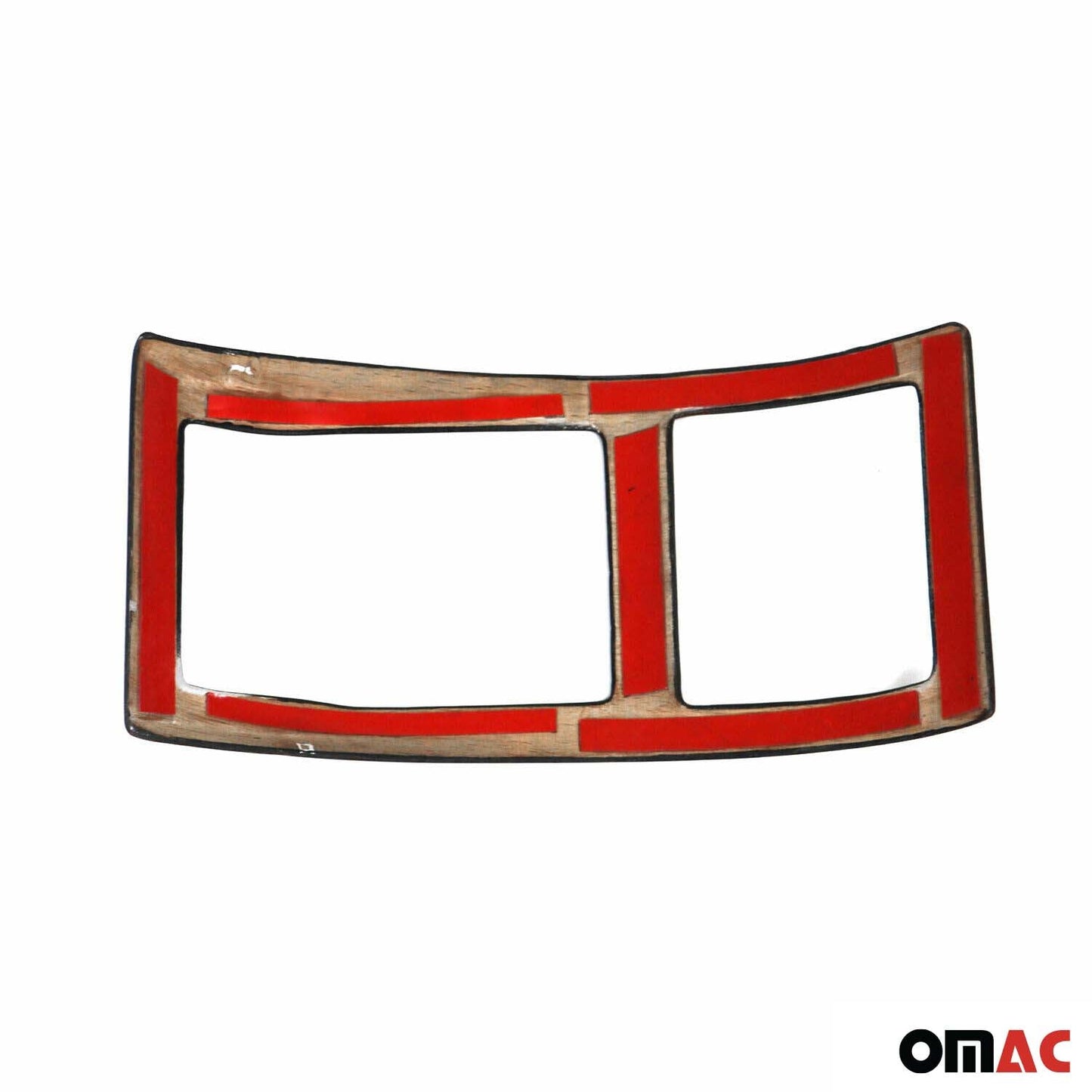 Lüftungsgitter Luftdüse Abdeckung für Opel Astra G 1998-2005 Edelholz Walnuss