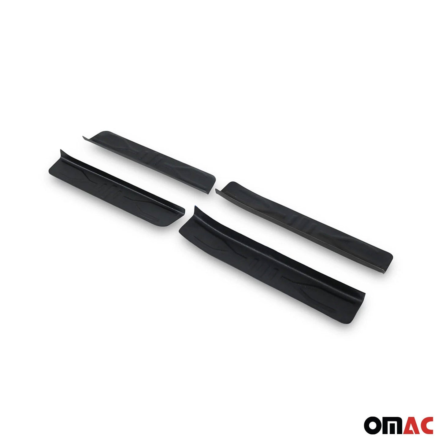 Protecții prag uși pentru Dacia Lodgy 2012-2024 ABS Negru set 4 piese
