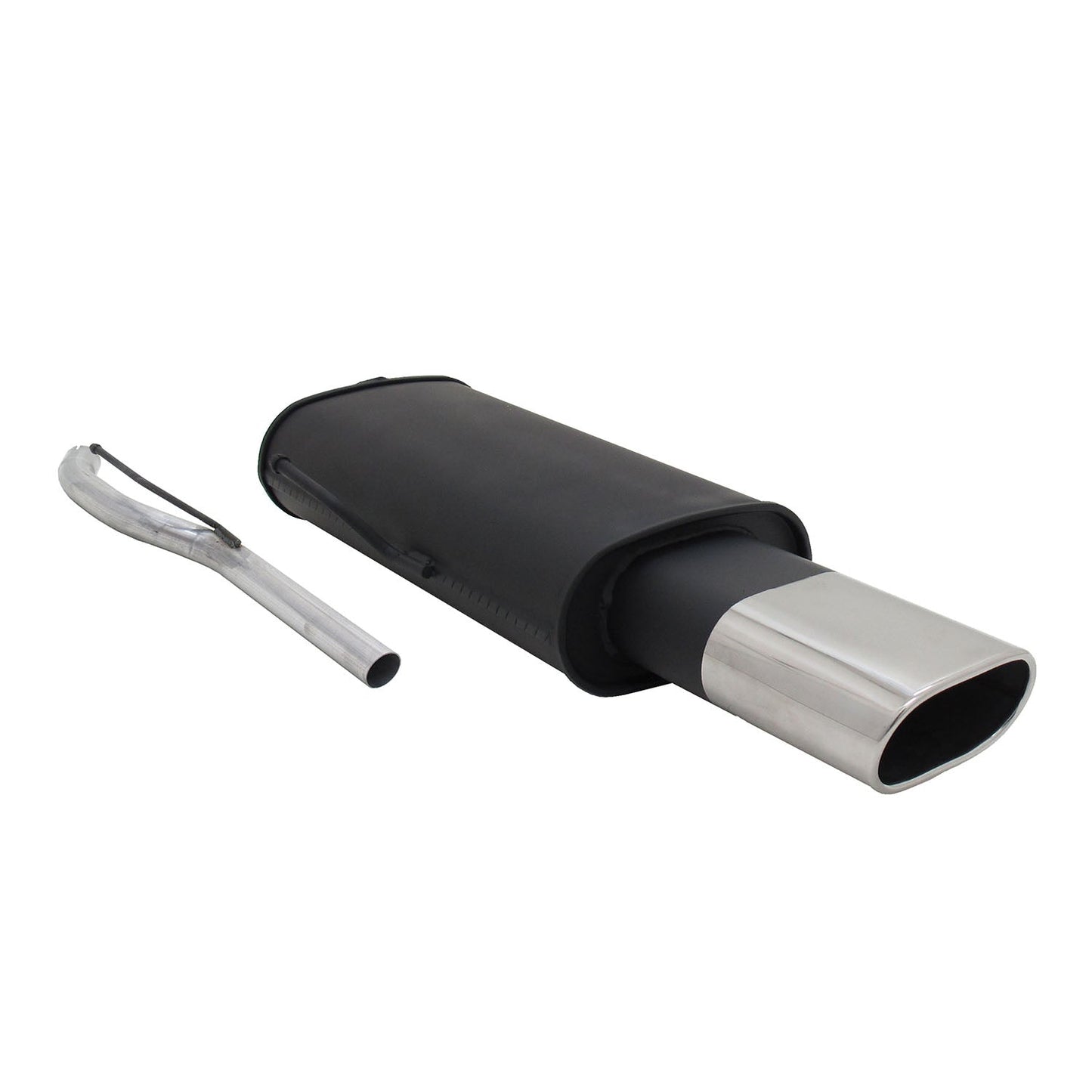 Novus Sportauspuff für VW Passat 35i 135x75mm Endschalldämpfer mit ABE