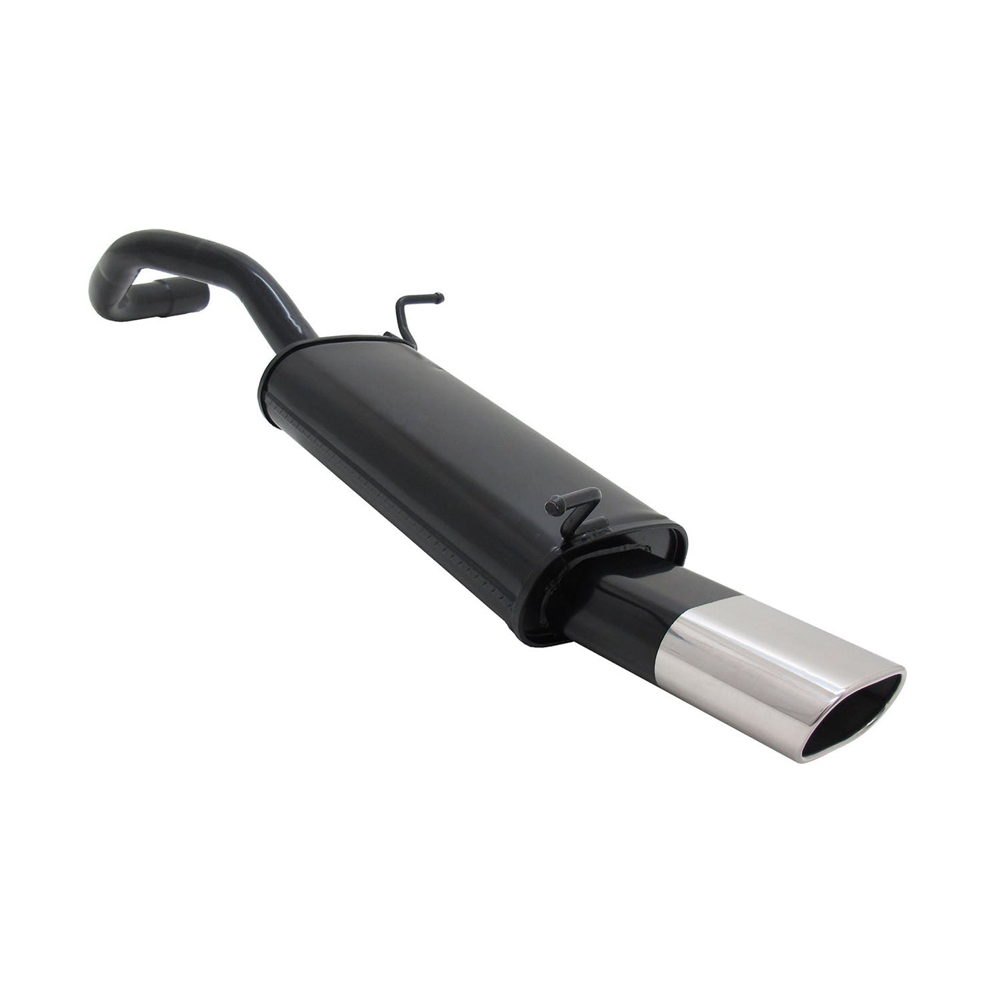 Novus Sportauspuff für Seat Ibiza 6L 135x75mm Endschalldämpfer mit ABE