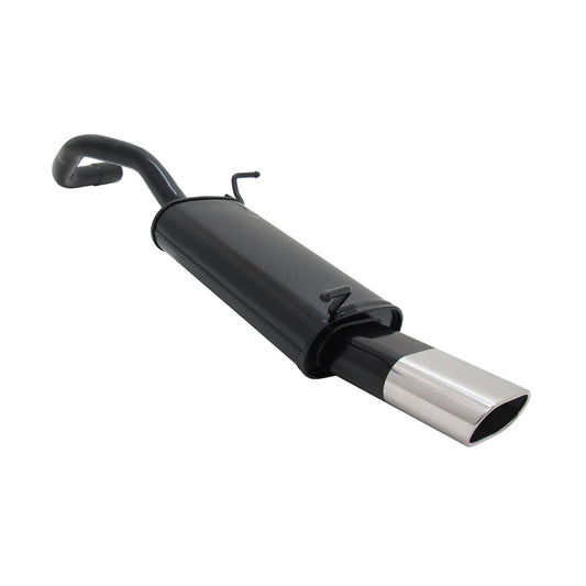 Novus Sportauspuff für Seat Ibiza 6L 135x75mm Endschalldämpfer mit ABE